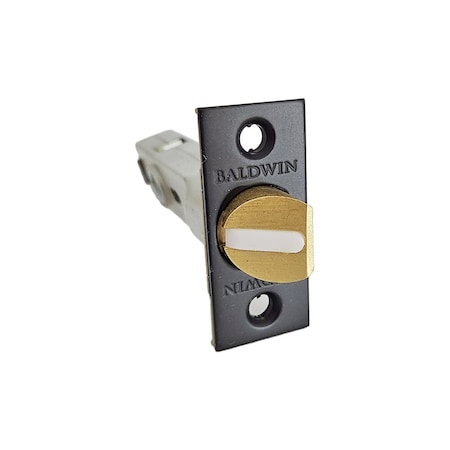 Baldwin Passage Latches Satin Black 5510.190.FLS